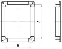 Прямоугольные фланцы из уголка