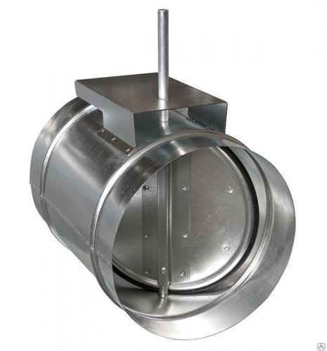 Заслонки АЗД круглые под электропривод